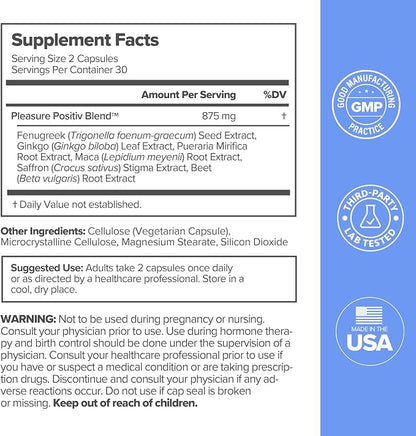 MENO Vaginal Moisture - Hormone-Free Capsules with Maca Root– 30-Day Supply