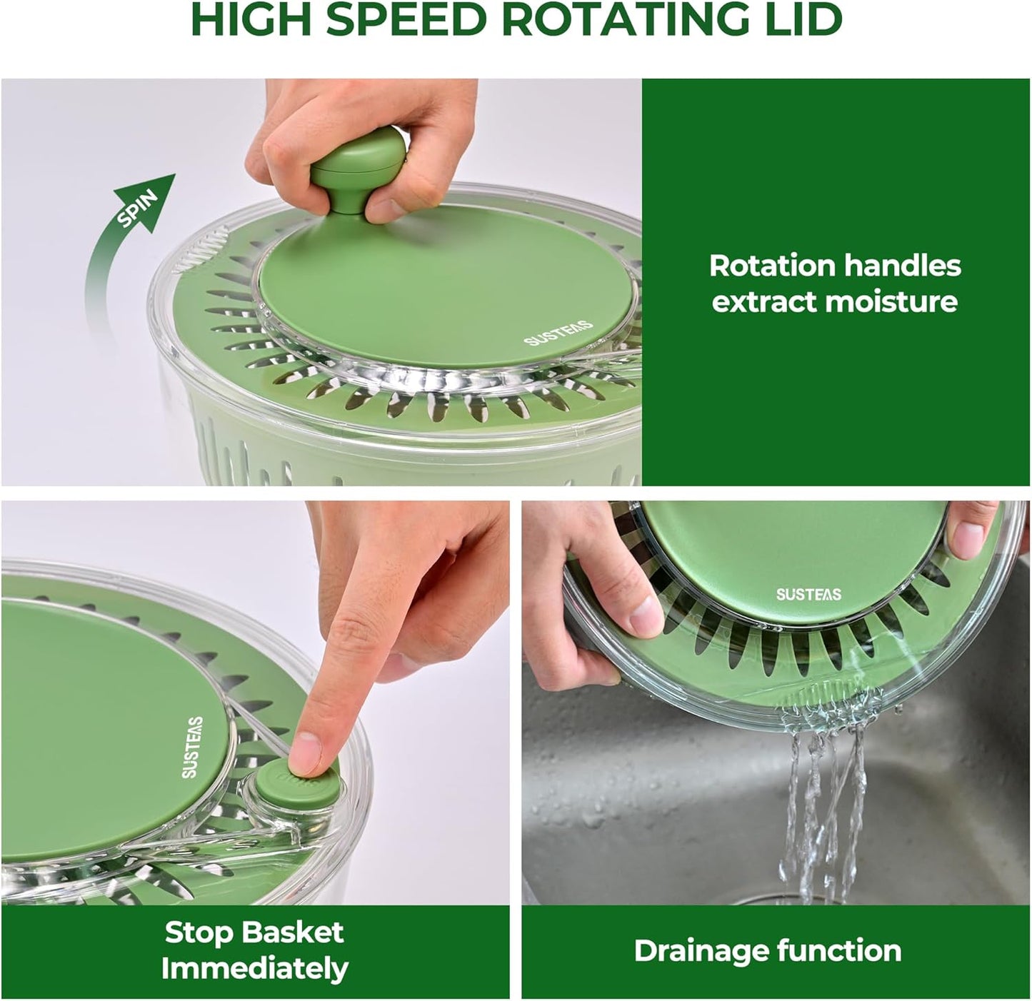 Salad Spinner Bowl