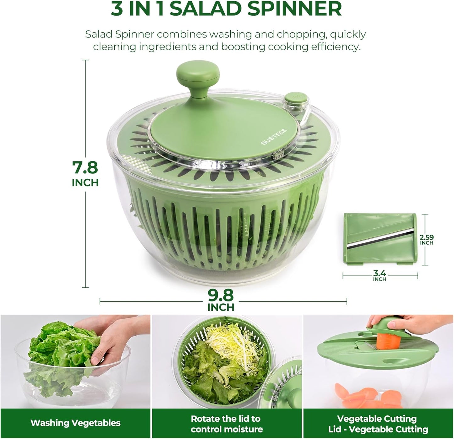 Salad Spinner Bowl