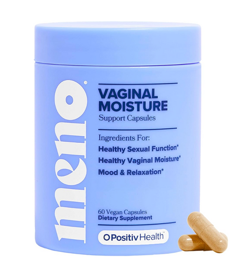 MENO Vaginal Moisture - Hormone-Free Capsules with Maca Root– 30-Day Supply